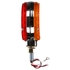 27503 by TRUCK-LITE - Signal-Stat Pedestal Light - LED, Red/Yellow Round, 24 Diode, Dual Face, 3 Wire, 1 Stud, Chrome, Stripped End/Ring Terminal, Bulk