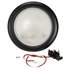 400033 by TRUCK-LITE - 40 Series Dome Light - Incandescent, 1 Bulb, Round Clear Lens, Black Grommet Mount, 12V