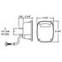 40273 by TRUCK-LITE - Signal-Stat Combination Light Assembly - Incandescent, Red/Clear Acrylic Lens, 3 Stud , 12V, Universal