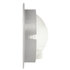400233 by TRUCK-LITE - 40 Series Dome Light - Incandescent, 1 Bulb, Round Clear Lens, Gray Flange Mount, 12V