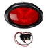40028RP by TRUCK-LITE - 40 Economy, Incandescent, Red, Round, 1 Bulb, Stop/Turn/Tail, Black Grommet Mount, PL-3, Stripped End/Ring Terminal, 12V, Kit, Pallet