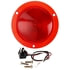40029R3 by TRUCK-LITE - Tail Light - 40 Economy, Incandescent, Red, Round, 1 Bulb, Red Flange Mount, Pl-3, Stripped End/Ring Terminal, 12 Volt, Kit, Bulk