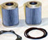 HF35153 by FLEETGUARD - Hydraulic Filter - 4.2 in. Height, 3 in. OD (Largest), Kit, Contains (2) HF35152 and Gaskets