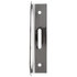 60730 by TRUCK-LITE - Brake / Tail Light Bracket - 2 Screw Bracket Mount, For Oval Shape Lights, Silver Stainless Steel