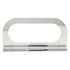 60730 by TRUCK-LITE - Brake / Tail Light Bracket - 2 Screw Bracket Mount, For Oval Shape Lights, Silver Stainless Steel