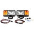 80888-P by TRUCK-LITE - Snow Plow Light - Halogen, 2 Bulb, Polycarbonate, 4 x 6 in. Rectangular, Universal, 12V