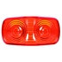 90073 by TRUCK-LITE - Signal-Stat Headlight Lens - Rectangular, Red, Acrylic, For Headlights-Fog & Driving (27004), Lighting Kit (80893), M/C Lights (1201, 1203, 1204, 1211, 1213, 1215, 1216, 1253), Snap-Fit, Bulk