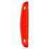 90933 by TRUCK-LITE - Signal-Stat Marker Light Lens - Oval, Red, Acrylic, Snap-Fit Mount