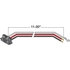 94993-3 by TRUCK-LITE - Brake / Tail / Turn Signal Light Plug - 16 Gauge GPT Wire, Stop/Turn/Tail Function, 11.0" Length