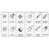 MEI 8986 A/C O-Ring Airsource Port Cap Assortment