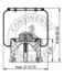 AS9156 by CONTITECH - Air Suspension Spring