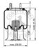 ContiTech AS5414 Suspension Air Spring Kit AIR SPRING 68125/1003585414C