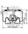 AS9579 by CONTITECH - AIR SPRING 66447/1R13-119