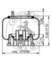 AS8802 by CONTITECH - AIR SPRING 64477/1R12-434/8469