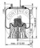 AS9473 by CONTITECH - AIR SPRING 69650