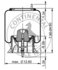 AS8842 by CONTITECH - AIR SPRING 64711/8765