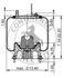 ContiTech AS9491 Suspension Air Spring Kit AIR SPRING 64374/1R12-373
