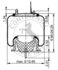 AS1190 by CONTITECH - CONTI AIR SPRING 73745