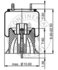 ContiTech AS9291 Suspension Air Spring Kit AIR SPRING 64389/1R10-122/8425