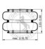 ContiTech AS6800 Suspension Air Spring Kit AIR SPRING 64591/4518