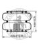 ContiTech AS7781 Suspension Air Spring Kit AIR SPRING 64607/4545