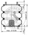 AS7843 by CONTITECH - AIR SPRING 64581/3B14-364 &457
