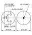 AS8744 by CONTITECH - AIR SPRING 67624