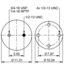 ContiTech AS9138 Suspension Air Spring Kit CONTITECH AIR SPRING 64392/8432