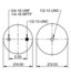 ContiTech AS8201 Suspension Air Spring Kit CONTITECH AIR SPRING 64455/8483