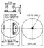 AS9473 by CONTITECH - AIR SPRING 69650