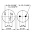 AS6258 by CONTITECH - AIR SPRING 64729/8779