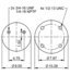 ContiTech AS9348 Suspension Air Spring Kit CONTITECH AIR SPRING 65356/1R12-357