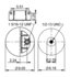 AS9622 by CONTITECH - Air Spring - 9 9-9 P 537, with Bracket, for Trucks