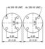 ContiTech AS6800 Suspension Air Spring Kit AIR SPRING 64591/4518