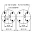 ContiTech AS6808 Suspension Air Spring Kit CONTITECH AIR SPRING 64592/4519