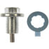 Dorman 090-036.1 Engine Oil Drain Plug Oil Drain Plug Magnetic M14-1.50, Head Size 14Mm