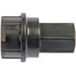 611-629 by DORMAN - Lt. Black Metallic Wheel Nut Cover M24-2.0 Mod, Hex 19mm