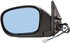 955-1094 by DORMAN - Side View Mirror Left Power; Heated;  Blue Glass ; Primed/Black