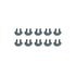 Dorman HW1178-10 Drum Brake Shoe C-Washer Brake Spring Hold Down Pi