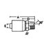 24Z124 by WEATHERHEAD - Z Series Hydraulic Coupling / Adapter - Male Rigid, 2" hex, 1 1/2-11 1/2 thread