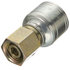 06Z-10C by WEATHERHEAD - Eaton Weatherhead Z Series Crimp Hose Fittings Female Swivel DIN 24 Seat Light