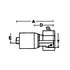 04Z-58C by WEATHERHEAD - Eaton Weatherhead Z Series Crimp Hose Fittings Female Swivel DIN 24 Seat Heavy