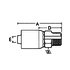 04Z-E64 by WEATHERHEAD - Eaton Weatherhead Z Series Crimp Hose Fittings ORS Male Rigid