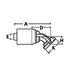 12Z-G46 by WEATHERHEAD - Eaton Weatherhead Z Series Crimp Hose Fittings Split Flange 45 Tube Elbow Code 61