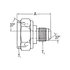 221501-10-6S by WEATHERHEAD - Aeroquip Adapter - Adaptor FJ x MJ