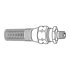 33808B-Y38 by WEATHERHEAD - Eaton Weatherhead 338 B Series Field Attachable Hose Fittings Male Connector with Spring Guard