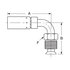 Weatherhead 04U-B64 Hydraulic Hose Fitting - Fitting (Permanent) R1/R2AT 90 Degree Male Inverted