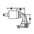 08Z-650 by WEATHERHEAD - Eaton Weatherhead Z Series Crimp Hose Fittings JIC 37 F Swivel 90 Long Drop Elbow