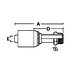 04Z-B04 by WEATHERHEAD - Eaton Weatherhead Z Series Crimp Hose Fittings Inverted Male Swivel Straight