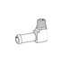 05704B-C02 by WEATHERHEAD - Eaton Weatherhead 057 B Series Field Attachable Hose Fittings Male Pipe Rigid 90 Elbow